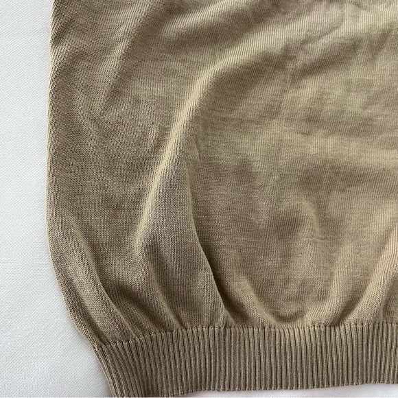Valentino cotton cropped tank top tan 42 - Picture 3 of 13
